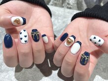 ネイル アン 倉敷駅前店(Nail Ann)/ネイビーカラー