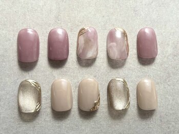 ヴレネイル(vrai nail)/【定額】シンプルデザイン