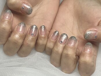 秋桜./ラメグラデーション