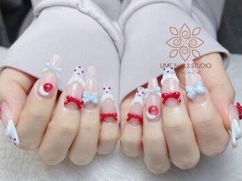 ウメネイルスタジオ(UME NAIL STUDIO)/題長さだしやり放題×つけ放