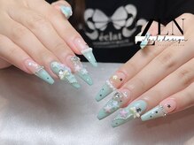 ゼン ネイル デザイン 池袋(ZEN NAIL DESIGN)/長さだしやり放題×つけ放題