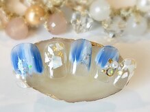 ブレス 天童店(BLESS)/爽やかニュアンスネイル！