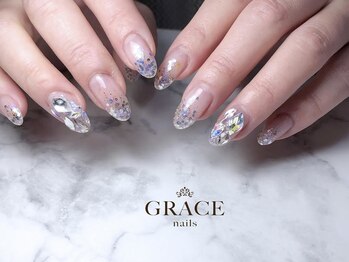 グレース ネイルズ(GRACE nails)/キラキラネイル