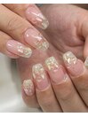 キラキラ ラメグラデーション