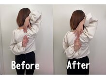 コガオファクトリー 北24条店(KOGAO FACTORY)/巻き肩徹底改善！