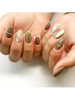 レッシュネイル サロンアンドスクール(RECH NAIL salon&school)/シンプルニュアンス