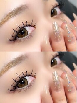 マイペティラ(my.petilla)の写真/【話題のハリウッドブロウ導入】アイブロウ×まつ毛のセットで目元最強比率を叶える!眉スタイリング¥4888★