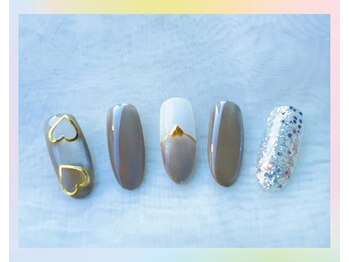 センシー ネイル スタジオ(Sensy Nail Studio)/流行りのハートデザイン