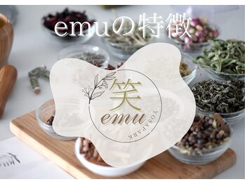 ヨサパーク エム(YOSA PARK 笑)/笑～emu～の特徴