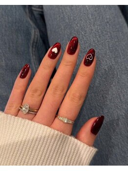 ヘブン ネイル 鶯谷(HEAVEN Nail)/シンプルなネイルアート
