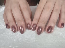 ラメグラデーションネイル