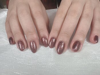 ラメグラデーションネイル
