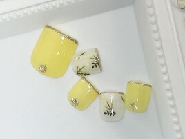 春☆フットネイル