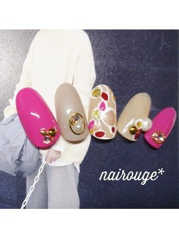 ネイル―ジュ 札幌大通店(nairouge*)/ケンケンパネイル♪