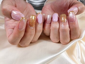 キキネイル 二子玉川(kikinail)/秋色アクセサリーネイル