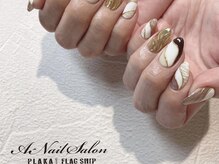 エーネイルサロン プラーカ本店(A-Nail Salon)/ブラウンニュアンス