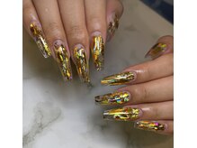 クロスネイル 渋谷店(CROSS nail)/ゴールドホイルネイル