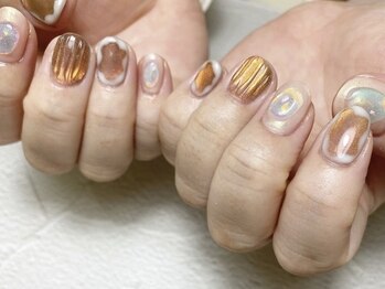 カラフルニュアンスNail