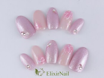 エリクサーネイル 神田(Elixir Nail)/シンプル/クーポン使用
