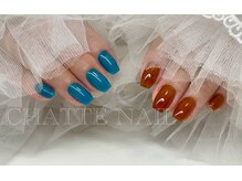 シャットネイル(CHATTE NAIL)/爪育ワンカラーネイル