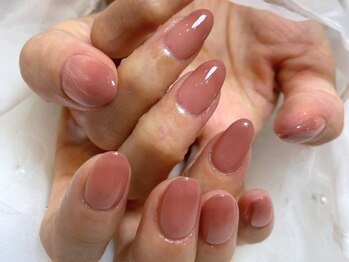 アグ ヘアー セレソ ネイル 桑名(Agu hair Cerezo)の写真/シンプルだからこそ技術力の高さが光る！オフィスに映える上品なネイル◎[益生]