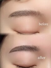 ルナブロウ 京橋店(Luna Brow)/眉毛ワックス施術例