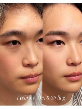 ウイユサロン(oeilsalon)の写真/【メンズ専用サロン】メンズの見た目は眉毛から！清潔感がある好印象なモテる男性に♪男磨きの第一歩へ…★