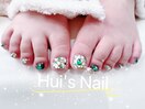 フット贅沢埋め尽くしデザイン