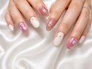 持ち込みネイル フラワーネイル