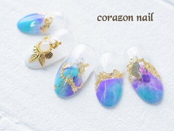コラソンネイル(corazon nail)/選べるデザインコース★￥6900