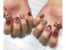ネコ ネイル(NEKO NAIL)/レオパードネイル