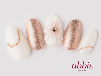 ネイルサロン アビー 宮益坂店(abbie)/ぷっくりフラワー ¥13508