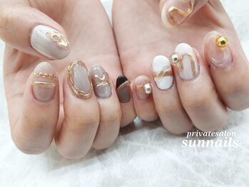 サンネイルズ(sun nails)/ニュアンスネイル