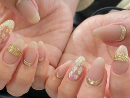 大人アクセサリーネイル