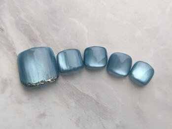 うるうるマグネットフットネイル