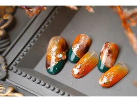 フレンチ　べっこう　グリーン