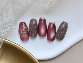 リボンネイル【パラジェル梅田】