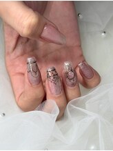 ナナネイル(7.Nail)/手描きストーンアート♪