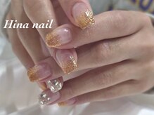 ヒナネイル 心斎橋(Hina nail)/ラメグラデーション