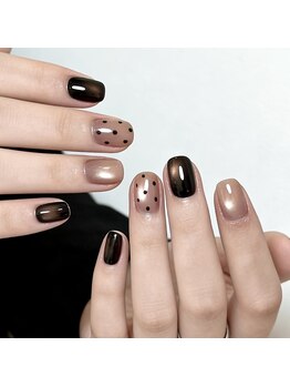 カトレアネイル 吉祥寺(Cattleya Nail)の写真/《上品なシンプルデザイン多数ご用意！》お仕事や家事の都合で派手なネイルが出来ない方にもおすすめです◎