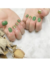 ジェル☆塗りかけネイル