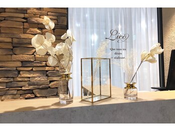 リコ ネイルアンドアイラッシュ 名古屋店(LICO NAIL&EYELASH)/受付