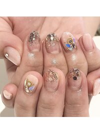 ピンクグラデーション