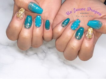 アン ジョーヌドラゴ/【自爪ネイル】ブルーネイル