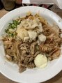 アイユーサロン(愛YOUsalon) まぜそば400g！はいっ、体に悪いです！