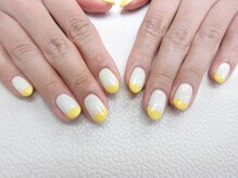 ネイルサロン キラップ(Nail Salon KiLAP)/イエローフレンチ￥7300