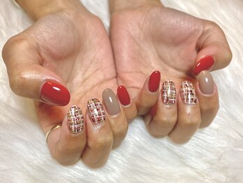 ルア(lua.)/ツイードネイル*