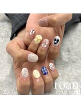 ロアンネイル(roan nail)/チグハグお好みデザイン