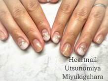 はあとねいる 宇都宮御幸ヶ原店/【季節限定】ハーフミラーネイル
