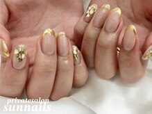 サンネイルズ(sun nails)/4本アートオプション追加